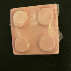 Pink Lego block